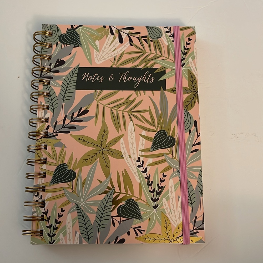Notes & Thoughts Journal Notebook Ruled Line, Thankful Diary, Inspirational - Picture 7 of 9